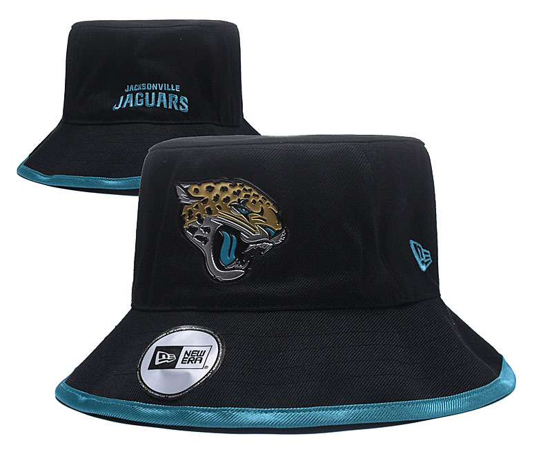 Jacksonville Jaguars 2025 Stitched Bucket Fisherman Hats 001